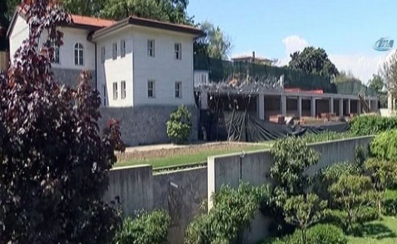 Reza Zarrab'ın villasına kepçe